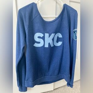 Blue Women's Sweater - Sporting KC